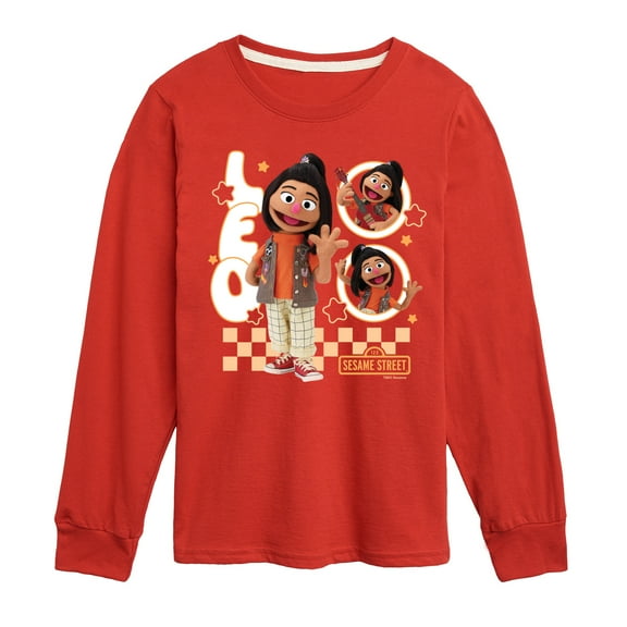 Sesame Street - Leo Ji Young - Toddler and Youth Long Sleeve T-Shirt