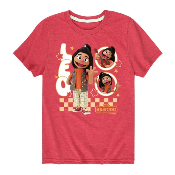 Sesame Street - Leo Ji Young - Toddler and Youth Short Sleeve Graphic T-Shirt