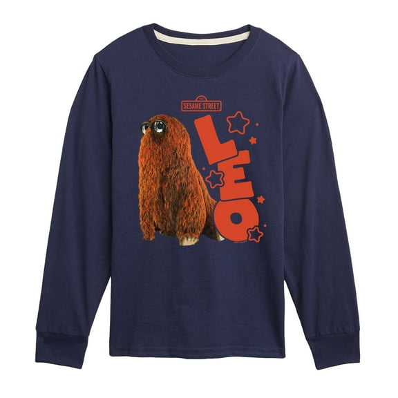 Sesame Street - Leo Snuffleupagus - Toddler and Youth Long Sleeve T-Shirt