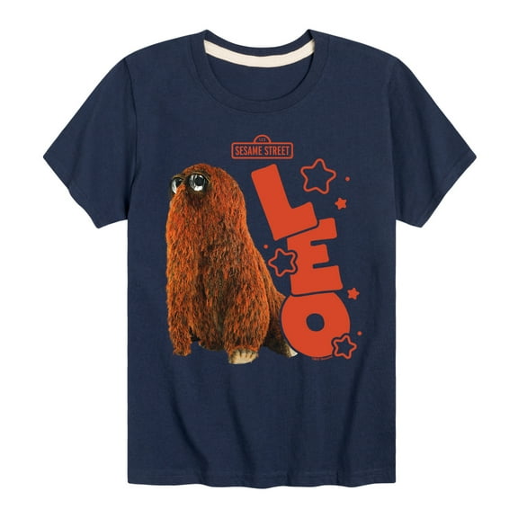 Sesame Street - Leo Snuffleupagus - Toddler and Youth Short Sleeve Graphic T-Shirt