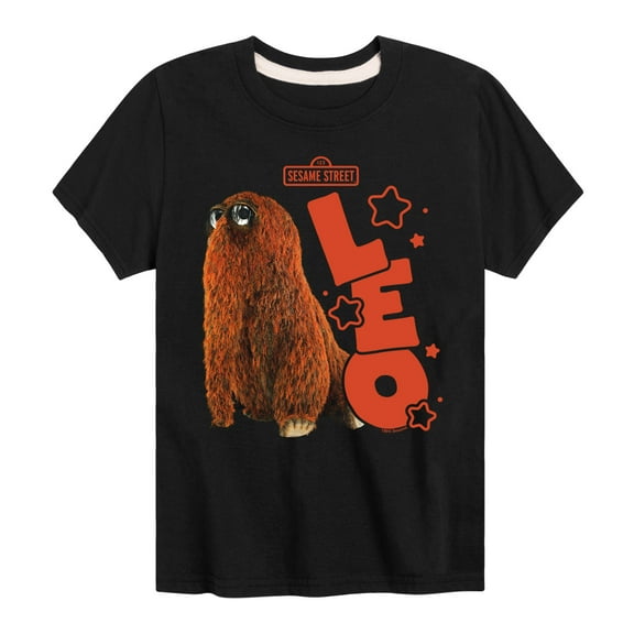 Sesame Street - Leo Snuffleupagus - Toddler and Youth Short Sleeve Graphic T-Shirt