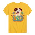 thumbnail image 1 of Sesame Street - Leo Star Sign Tango - Toddler and Youth Short Sleeve Graphic T-Shirt, 1 of 5