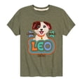 thumbnail image 1 of Sesame Street - Leo Tango - Toddler and Youth Short Sleeve Graphic T-Shirt, 1 of 5