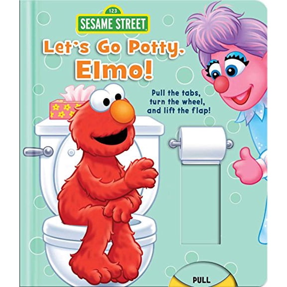 Sesame Street: Let's Go Potty, Elmo!, (Board Book)