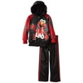 thumbnail image 1 of Sesame Street Little Boys' 2 Piece Elmo Jackethood and Pant, Black, 4T, 1 of 1