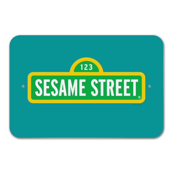 Sesame Street Logo Home Business Office Sign