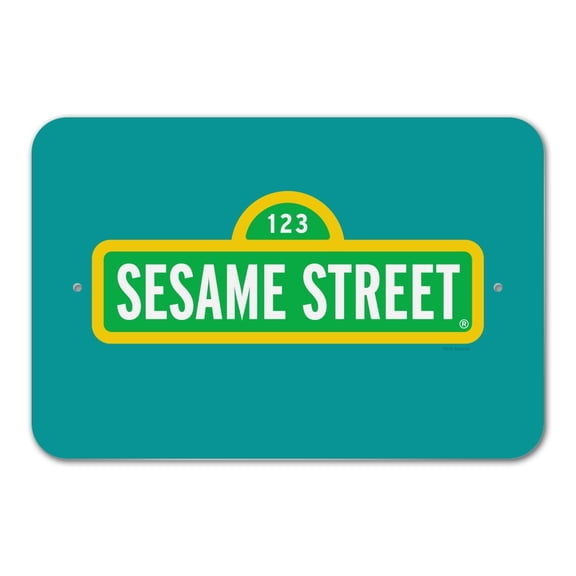 Sesame Street Logo Home Business Office Sign