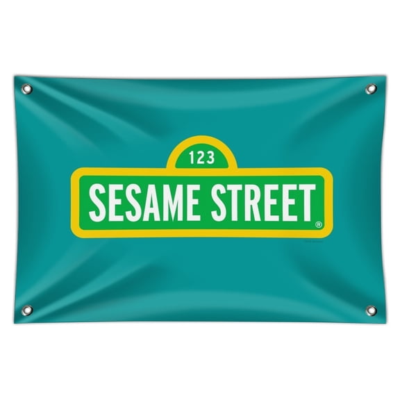 Sesame Street Logo Home Business Office Sign