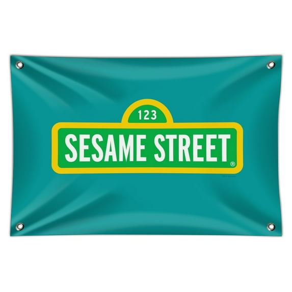 Sesame Street Logo Home Business Office Sign