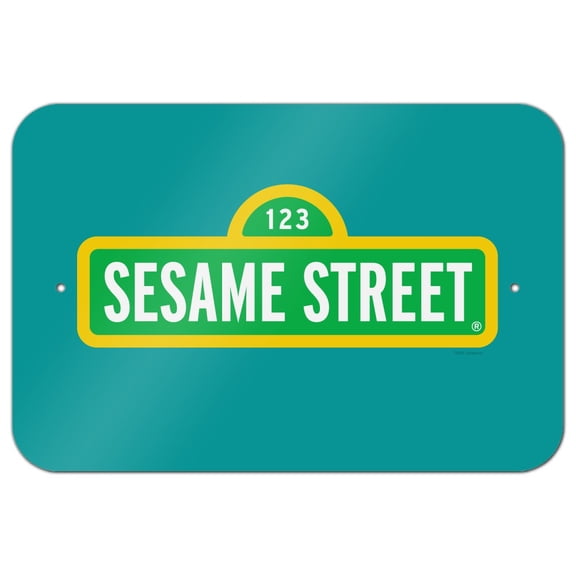 Sesame Street Logo Home Business Office Sign