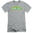 thumbnail image 1 of Sesame Street - Logo - Slim Fit Short Sleeve Shirt - Large, 1 of 2