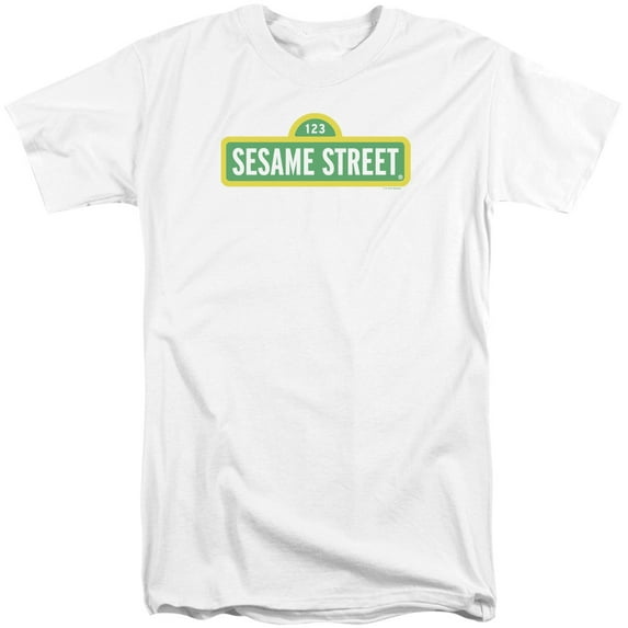 Sesame Street - Logo - Tall Fit Short Sleeve Shirt - X-Large