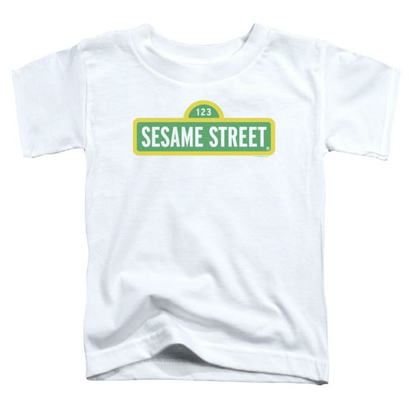 Sesame Street - Logo - Toddler Short Sleeve Shirt - 3T