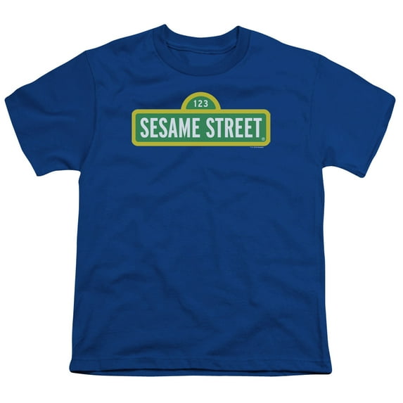 Sesame Street - Logo - Youth Short Sleeve Shirt - Small