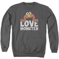 thumbnail image 1 of Sesame Street - Love Monster - Crewneck Sweatshirt - Large, 1 of 2