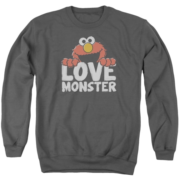 Sesame Street - Love Monster - Crewneck Sweatshirt - Large
