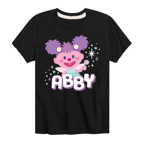 Sesame Street - Magical Abby Cadabby - Toddler and Youth Short Sleeve Graphic T-Shirt