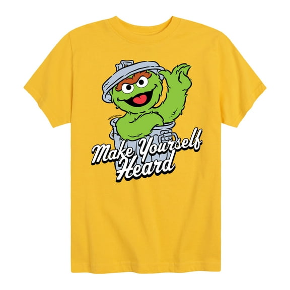 Sesame Street - Make Yourself Heard - Toddler and Youth Short Sleeve Graphic T-Shirt