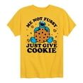 thumbnail image 1 of Sesame Street - Me Not Fussy - Toddler and Youth Short Sleeve Graphic T-Shirt, 1 of 5