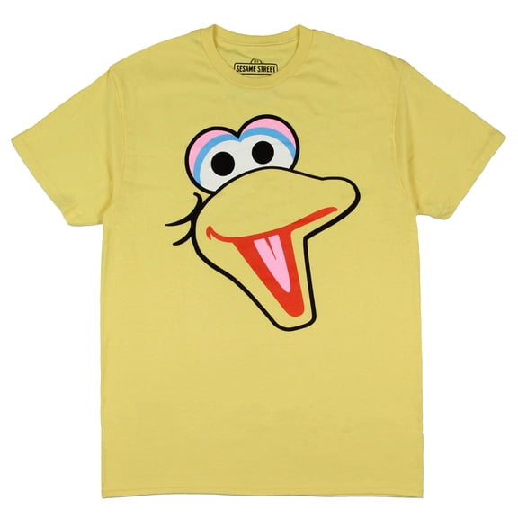 Sesame Street Men's Big Bird Is Me Big Face Graphic Print T-Shirt