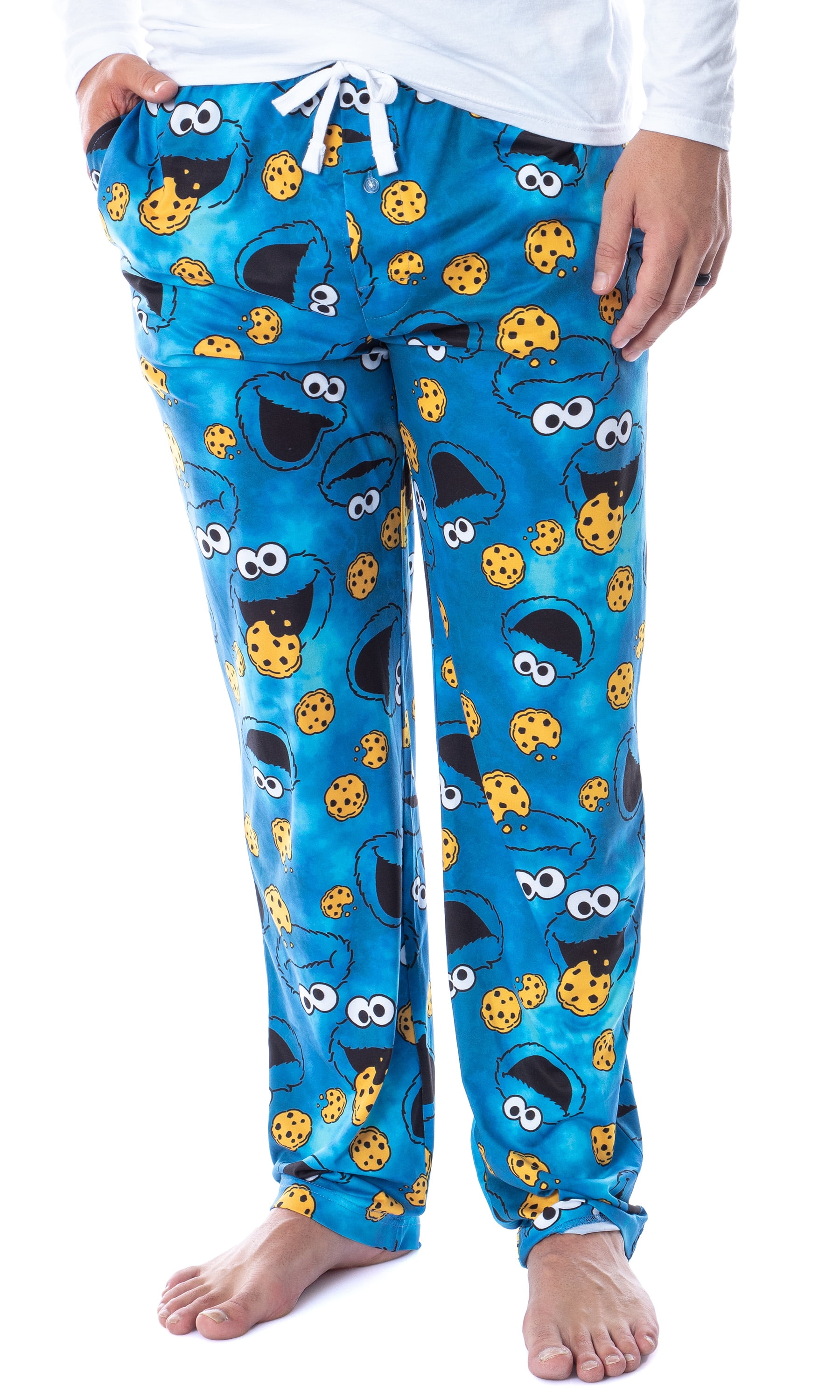 Cookie monster pajama pants walmart hotsell