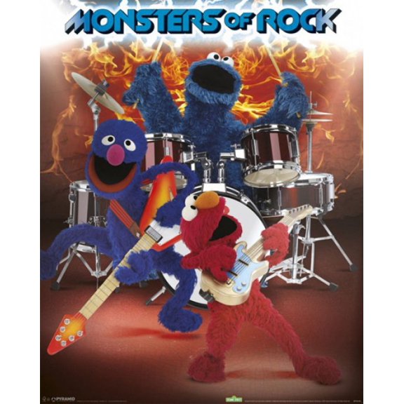 Sesame Street - Monsters of Ro Poster Poster Print (16 x 20)