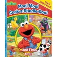thumbnail image 1 of Sesame Street: Moo! Moo! Cock-A-Doodle-Doo!...and Elmo Too! (Board Book), 1 of 1