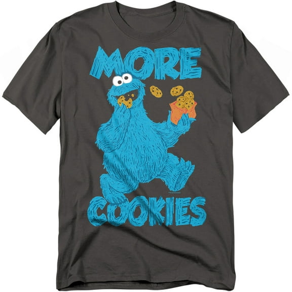 Sesame Street T-Shirt More Cookies Unisex Graphic Tee For Men & Women