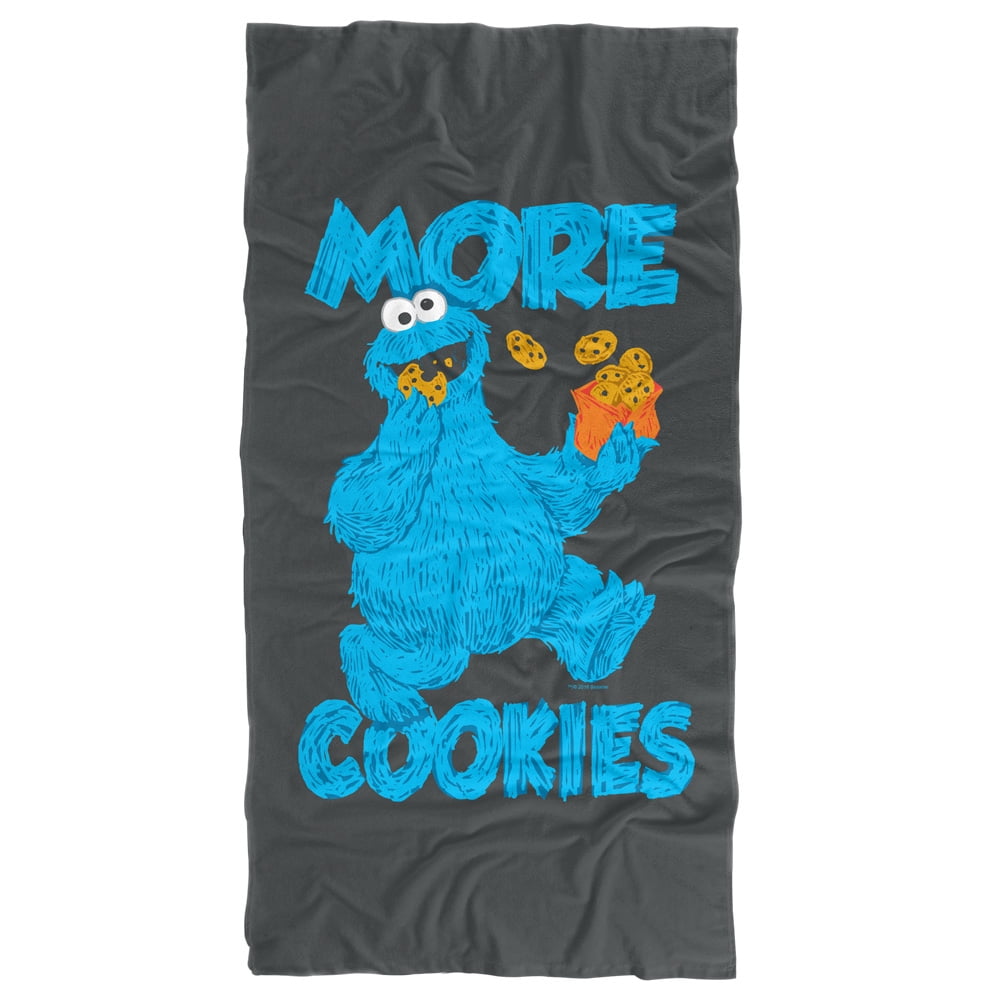 Sesame Street More Cookies Officially Licensed Beach Towel 30' X 60'