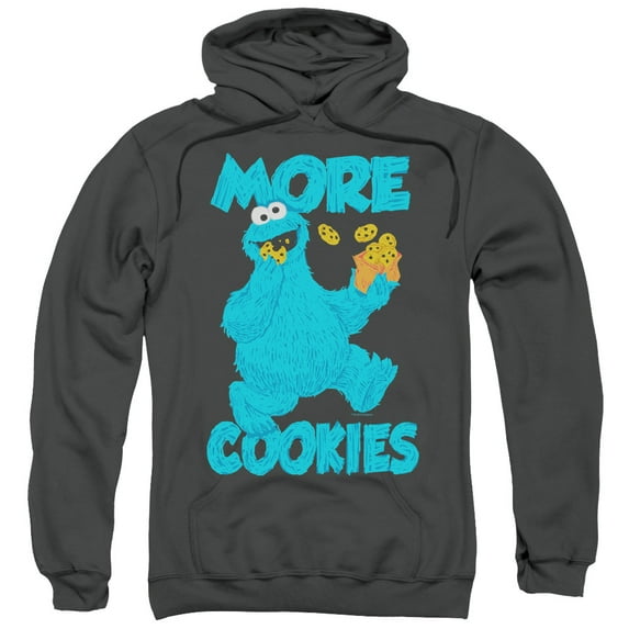 Sesame Street - More Cookies - Pull-Over Hoodie - Large