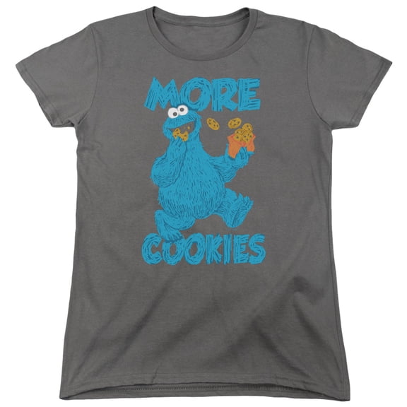 Sesame Street - More Cookies - Women's Short Sleeve Shirt - X-Large