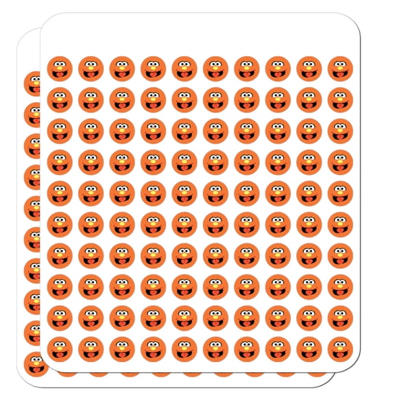 Sesame Street Murray Face Planner Calendar Scrapbooking Crafting Stickers
