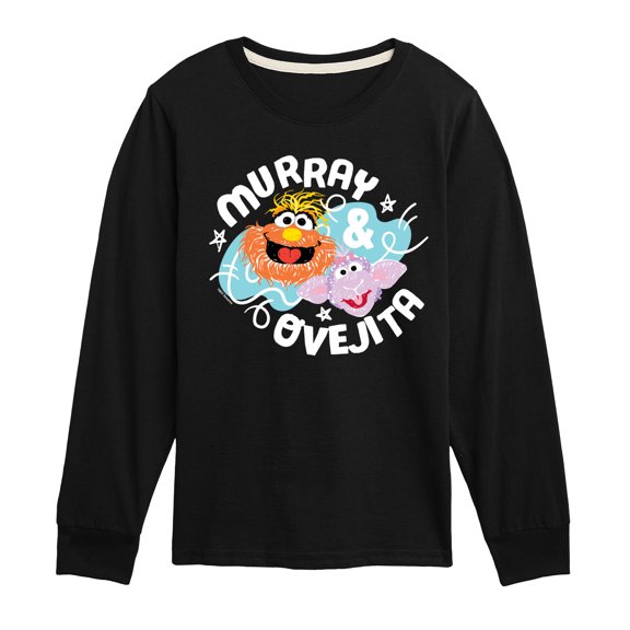 Sesame Street - Murray and Ovejita - Toddler and Youth Long Sleeve T-Shirt