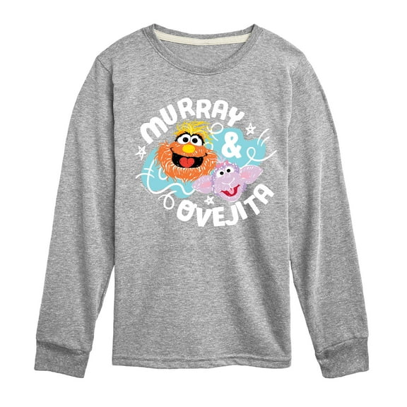 Sesame Street - Murray and Ovejita - Toddler and Youth Long Sleeve T-Shirt
