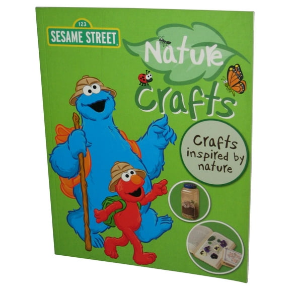 Sesame Street Nature Crafts (2009) Kids Children Paperback Book