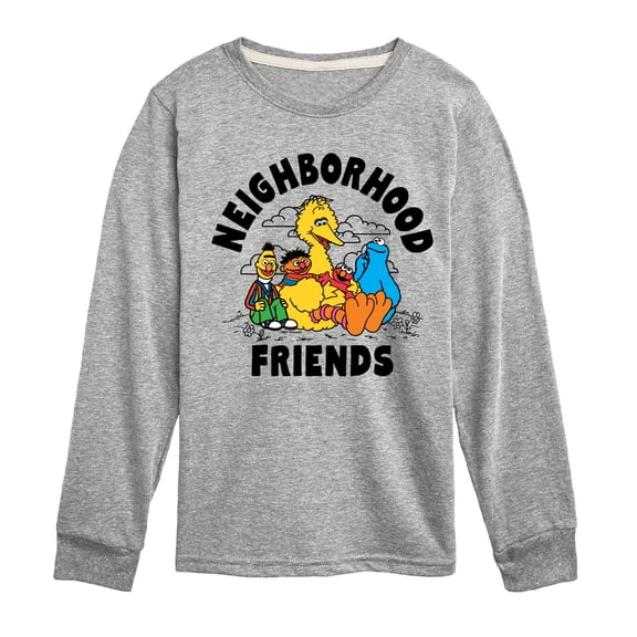 Sesame Street - Neighborhood Friends - Toddler and Youth Long Sleeve T-Shirt