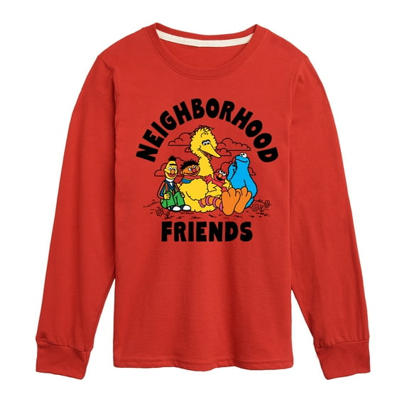 Sesame Street - Neighborhood Friends - Toddler and Youth Long Sleeve T-Shirt