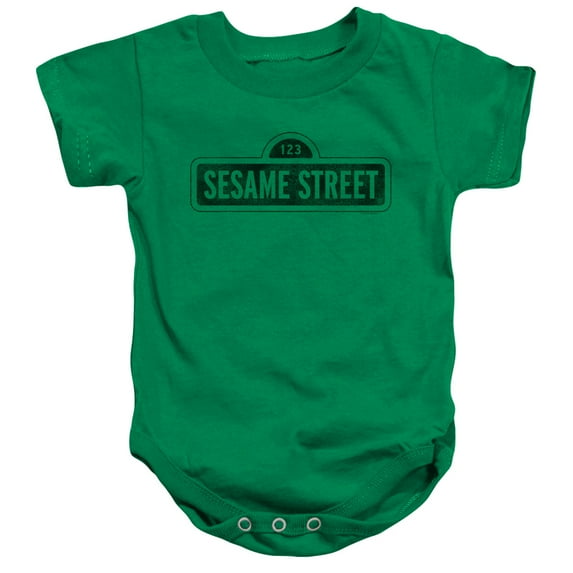 Sesame Street - One Color Dark - Infant Snapsuit - 6 Month