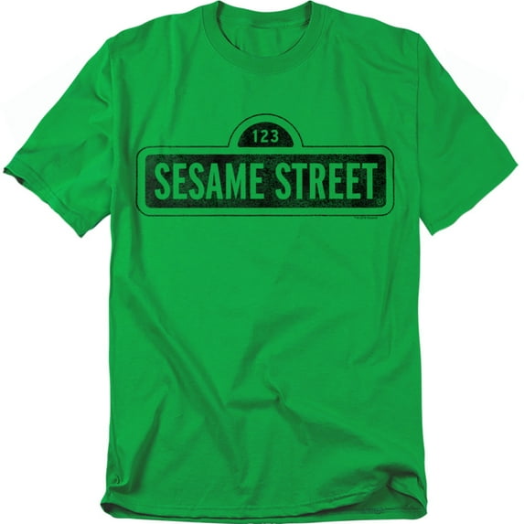 Sesame Street T-Shirt One Color Dark Unisex Graphic Tee For Men & Women