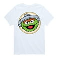 thumbnail image 1 of Sesame Street - Oscar Badge - Toddler and Youth Short Sleeve Graphic T-Shirt, 1 of 5