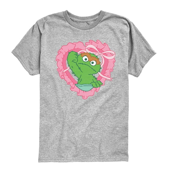 Sesame Street - Oscar Coquette - Youth Boys Short Sleeve Graphic T-Shirt