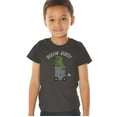 thumbnail image 1 of Sesame Street Oscar Ridin Dirty Kids T Shirt (2) for Toddler Boys and Girls, Charcoal, 1 of 4