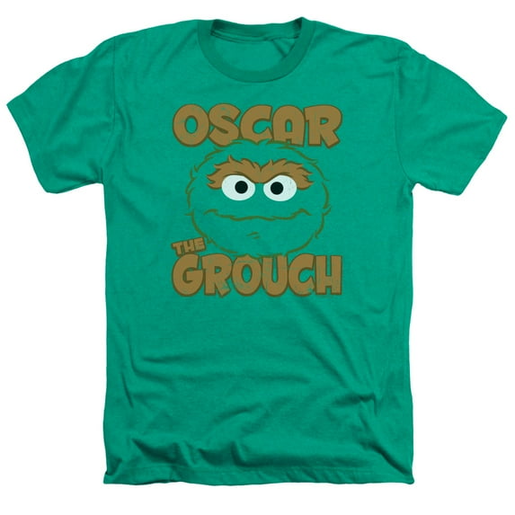 Sesame Street - Oscar Sandwich - Heather Short Sleeve Shirt - XX-Large