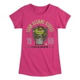 thumbnail image 1 of Sesame Street - Oscar Team - Girls Fitted Short Sleeve Graphic T-Shirt, 1 of 4
