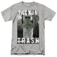 thumbnail image 1 of Sesame Street Oscar The Grouch Talkin Trash Unisex Adult T Shirt (5X-Large) Athletic Heather, 1 of 6