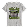 thumbnail image 1 of Sesame Street - Oscar The Grouch - Toddler and Youth Short Sleeve Graphic T-Shirt, 1 of 5