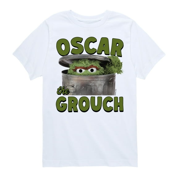 Sesame Street - Oscar The Grouch - Toddler and Youth Short Sleeve Graphic T-Shirt