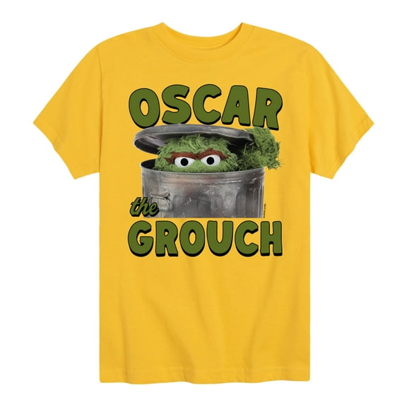 Sesame Street - Oscar The Grouch - Toddler and Youth Short Sleeve Graphic T-Shirt