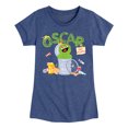 thumbnail image 1 of Sesame Street - Oscar - Toddler Girls Short Sleeve Graphic T-Shirt, 1 of 4