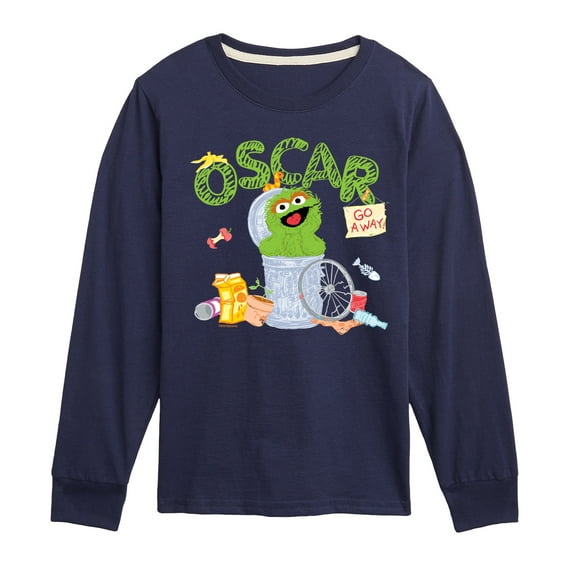 Sesame Street - Oscar - Toddler and Youth Long Sleeve T-Shirt